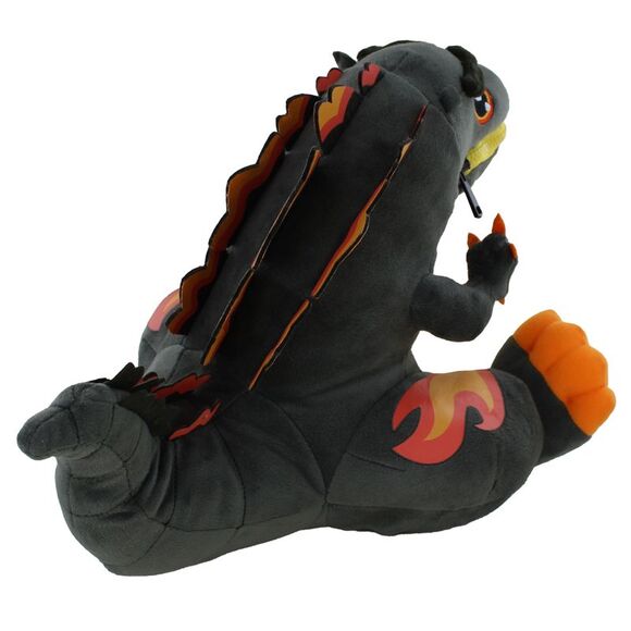 Burning Godzilla Zippermouth Plush Figure, 8.5" - Picture 3 of 3
